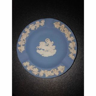 ウェッジウッド(WEDGWOOD)のウェッジウッド　ジャスパー小皿　アンティーク　イングランド(小物入れ)