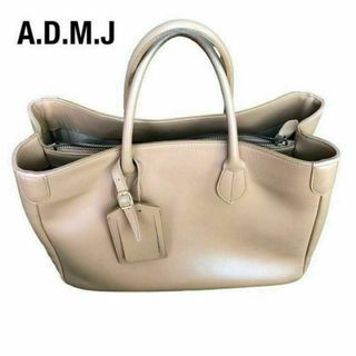 A.D.M.J. - 【美品】 admj A.D.M.J トートバッグ ファーバッグ 