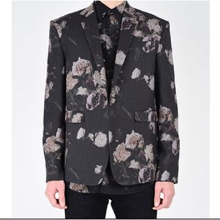 ラッドミュージシャン(LAD MUSICIAN)のLAD MUSICIAN 17SS 薔薇柄 1B STANDARD JACKET(テーラードジャケット)