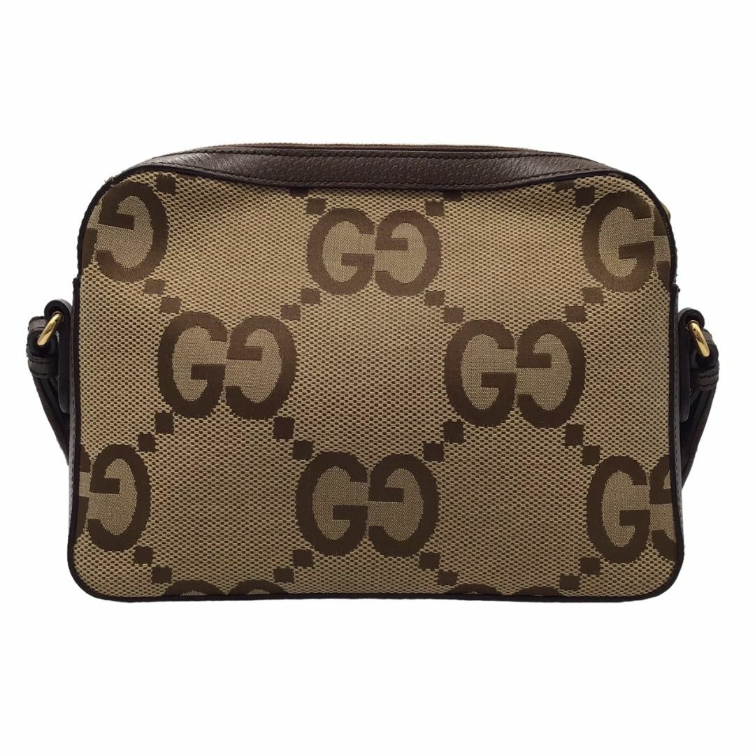 Gucci(グッチ)のGUCCI　グッチ　ジャンボGG　キャンバス　メッセンジャーバッグ　675891　ショルダーバッグ　ショルダー　GGロゴ　斜め掛けバッグ　肩掛け　バッグ　鞄　カバン　メンズ　レディース　ユニセックス レディースのバッグ(メッセンジャーバッグ)の商品写真