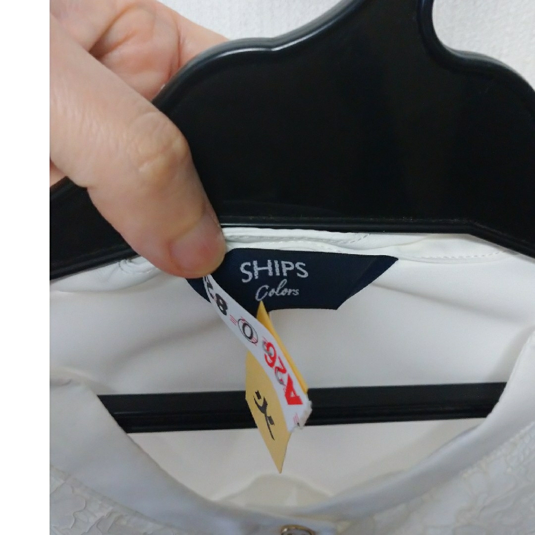 SHIPS(シップス)のシップス　SHIPS Colors　レース  ブラウス レディースのトップス(シャツ/ブラウス(長袖/七分))の商品写真