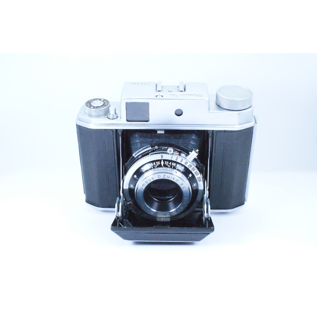 OLYMPUS(オリンパス)のOLYMPUS SIX F.C 75mm F3.5 完動品/光学清掃済み#350 スマホ/家電/カメラのカメラ(フィルムカメラ)の商品写真