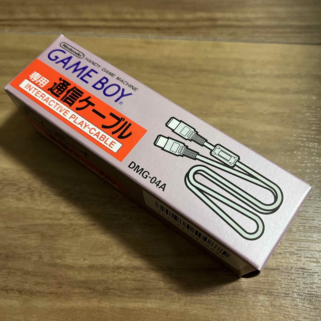 ゲームボーイ(ゲームボーイ)の【新品】任天堂 ゲームボーイ 通信ケーブル DMG-04A GAME BOY. エンタメ/ホビーのゲームソフト/ゲーム機本体(その他)の商品写真