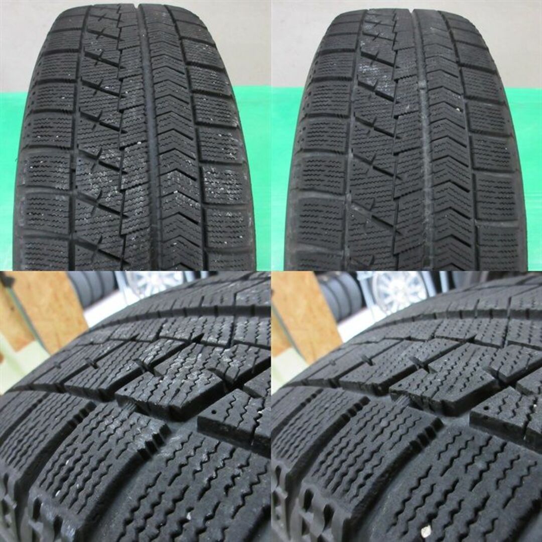 BRIDGESTONE(ブリヂストン)のヴェルファイア 225/60R17 スタッドレス アルファード 自動車/バイクの自動車(タイヤ・ホイールセット)の商品写真