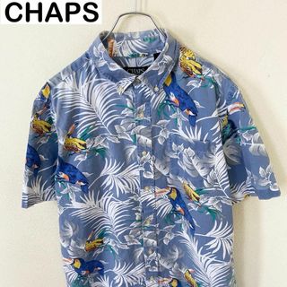 チャップス(CHAPS)のCHAPS チャップス　半袖　総柄　アロハ　シャツ　古着　アメカジ　ストリート(Tシャツ/カットソー(半袖/袖なし))