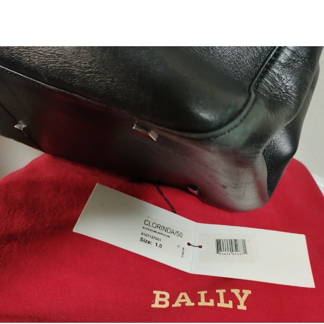 Bally(バリー)の！Bally 黒レザー トートバッグ カバー付き【値引き不可】イタリア製 レディースのバッグ(トートバッグ)の商品写真