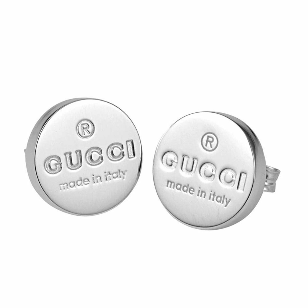 Gucci(グッチ)の未使用 正規品 グッチ ピアス メンズ レディース シルバー アクセサリー レディースのアクセサリー(ピアス)の商品写真