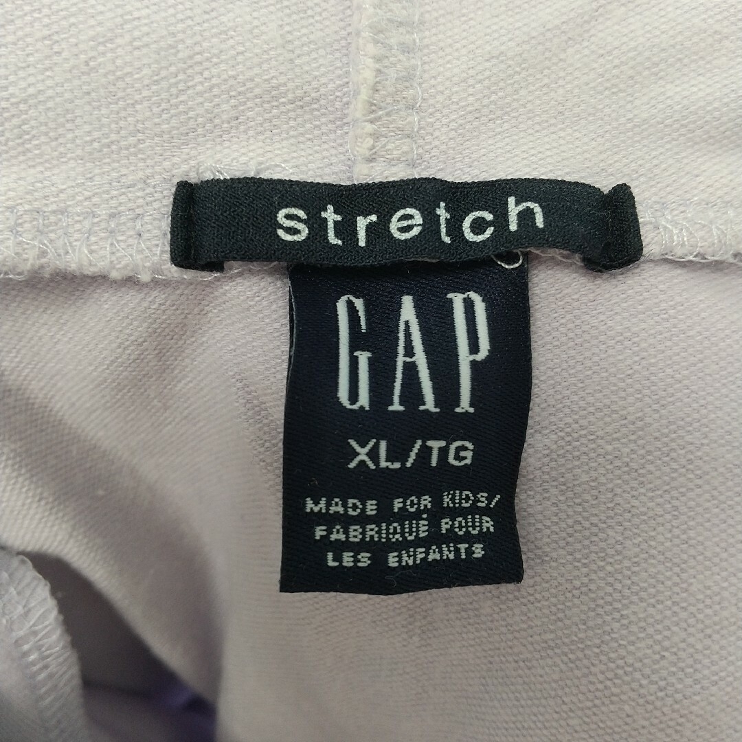 GAP(ギャップ)のGAPライトラベンダーストレッチコットンパーカー レディースのトップス(パーカー)の商品写真