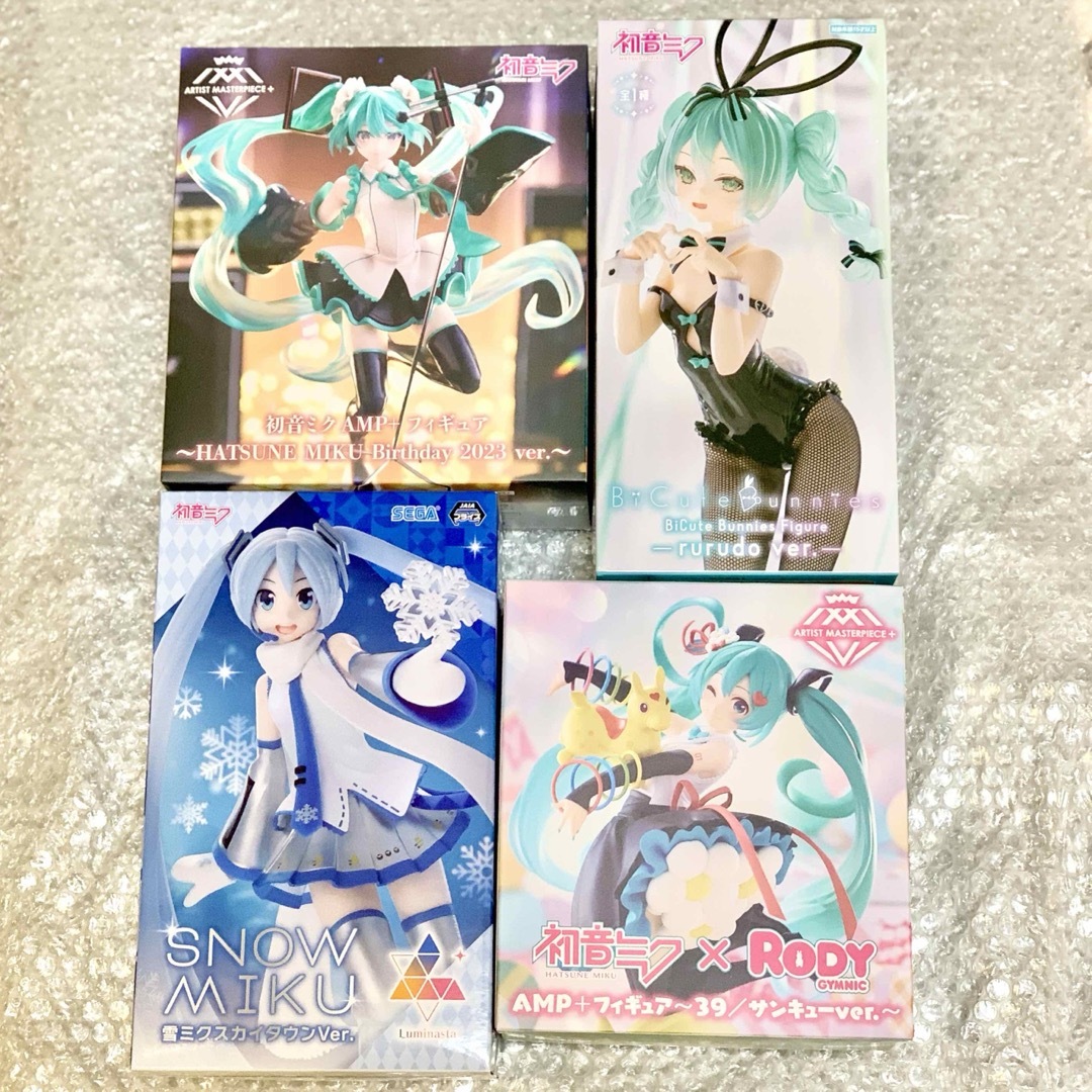 TAITO - 【新品】初音ミク バニー AMP+ ルミナスタ フィギュア4 TAITO - 【新品】初音ミク バニー AMP+ ルミナスタ フィギュア4