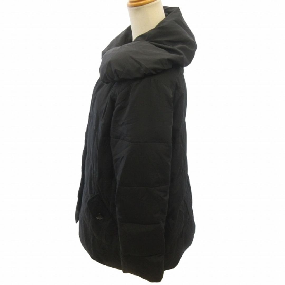 OZOC(オゾック)のオゾック OZOC ダウンジャケット コート ブラック 黒 F EC● レディースのジャケット/アウター(ダウンジャケット)の商品写真