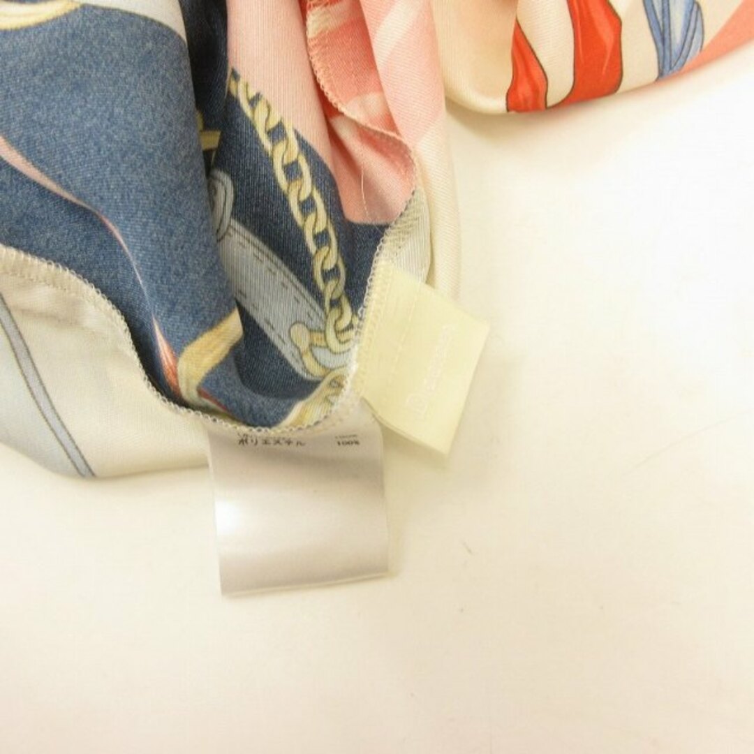 ダイアグラム 美品 スカーフ柄 ワンピース スカート 36 約S ■GY09 レディースのワンピース(ロングワンピース/マキシワンピース)の商品写真