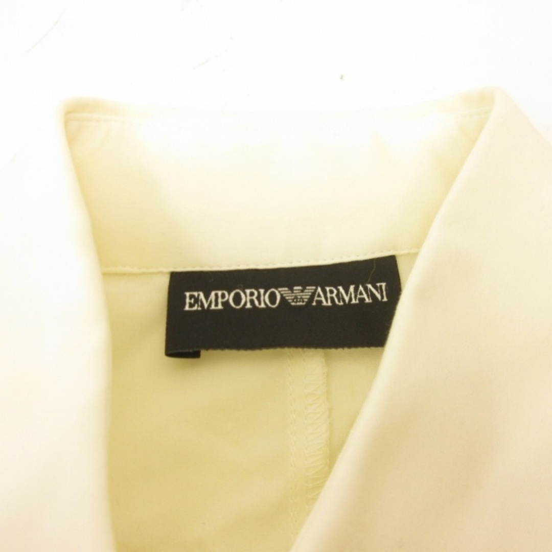 Emporio Armani(エンポリオアルマーニ)のエンポリオアルマーニ カジュアルシャツ 長袖 オフホワイト 白 38 ■GY09 メンズのトップス(シャツ)の商品写真