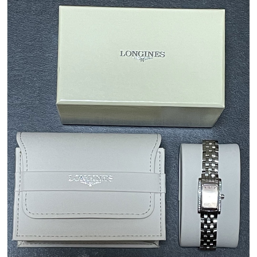 LONGINES(ロンジン)のロンジン　LONGINES ドルチェビータ　ピンク　シェル　ダイヤ レディースのファッション小物(腕時計)の商品写真