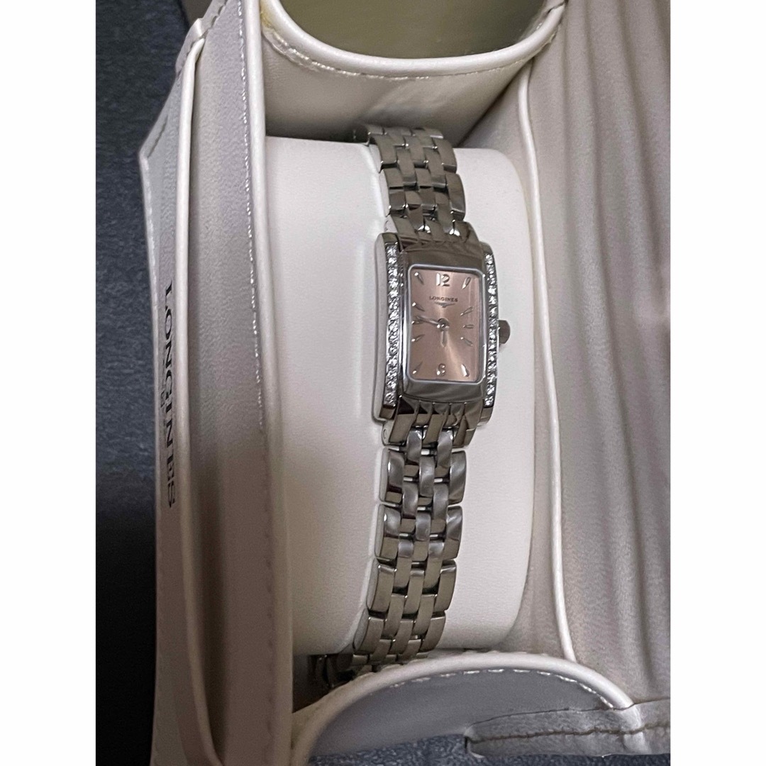 LONGINES(ロンジン)のロンジン　LONGINES ドルチェビータ　ピンク　シェル　ダイヤ レディースのファッション小物(腕時計)の商品写真