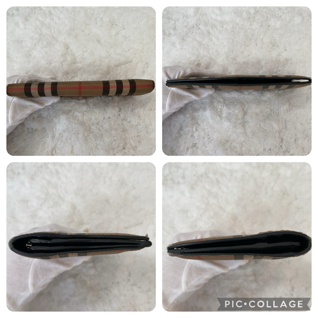 BURBERRY(バーバリー)のBURBERRY バーバリー 長財布 折り財布 ノバチェック PVC レディースのファッション小物(財布)の商品写真