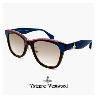 ヴィヴィアンウエストウッド(Vivienne Westwood)の【新品】 41-5003 c02 54mm レディース ヴィヴィアン ウエストウッド サングラス Vivienne Westwood uvカット 紫外線対策 ウェリントン 型 フレーム ウエリントン オーブ アジアンフィット モデル(サングラス/メガネ)