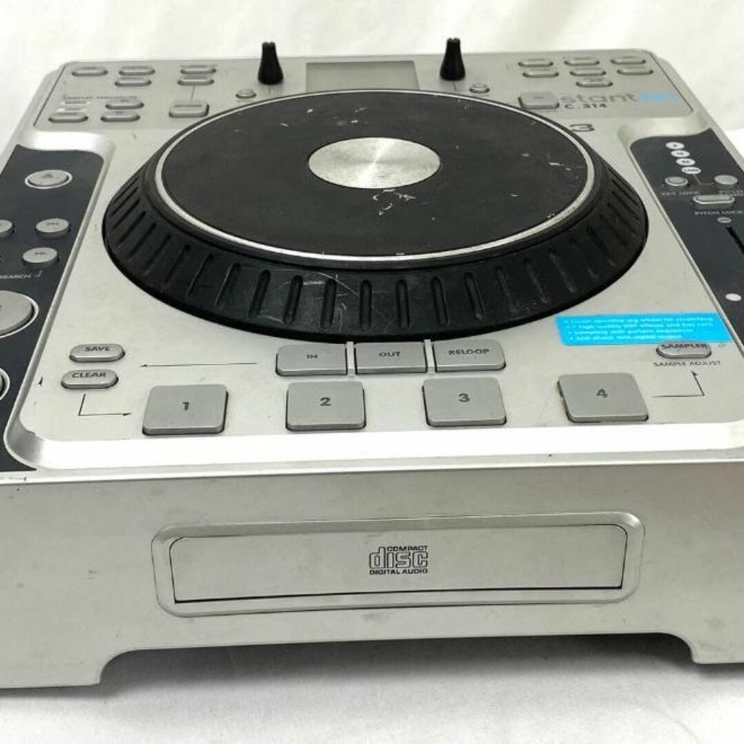 KORG(コルグ)の貴重 Stanto KORG CDJ C.314 DJ プレーヤー コルグ 楽器のDJ機器(CDJ)の商品写真