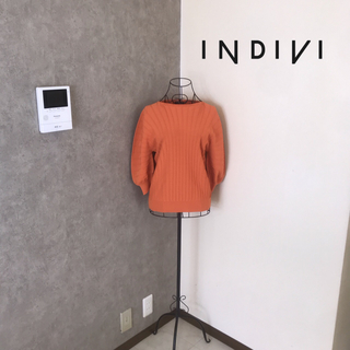 INDIVI - インディヴィ♡1度着用　カットソー