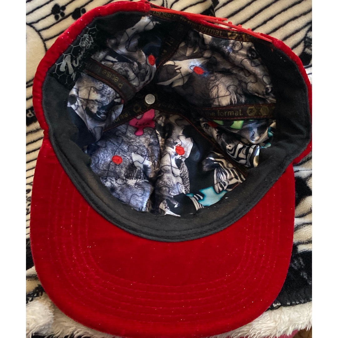 7UNION(セブンユニオン)の超激レア♪女性にオススメ赤色直輸入キャップ[7UNION セブンユニオン]CAP レディースの帽子(キャップ)の商品写真