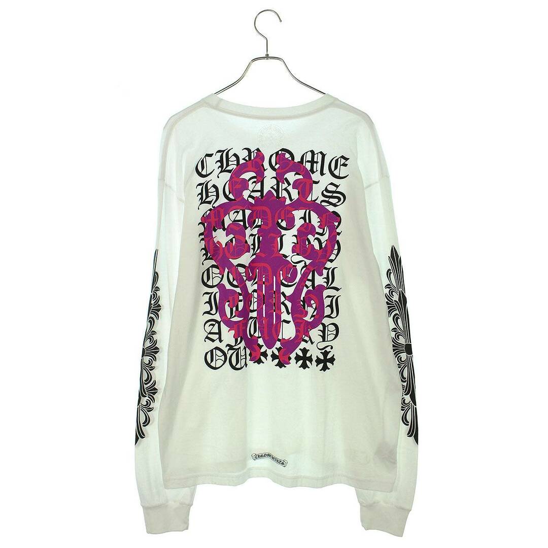 Chrome Hearts(クロムハーツ)のクロムハーツ  CH L/S /1 バック英字ダガープリント長袖カットソー メンズ XXL メンズのトップス(Tシャツ/カットソー(七分/長袖))の商品写真