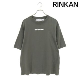 オフホワイト(OFF-WHITE)のオフホワイト  OMAA120S23JER003 バックペンキアロープリントTシャツ メンズ M(Tシャツ/カットソー(半袖/袖なし))