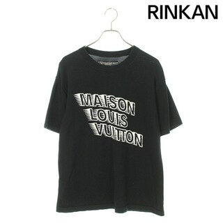 ルイヴィトン(LOUIS VUITTON)のルイヴィトン  21AW  RM2129 HA0 HLN31W ロゴ刺繍クルーネックニットTシャツ メンズ M(Tシャツ/カットソー(半袖/袖なし))