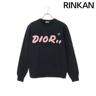 ディオール(Dior)のディオール ×カウズ KAWS　  19SS  923J620W1242 ×KAWS BEEロゴ刺繍クルーネックスウェット メンズ L(スウェット)