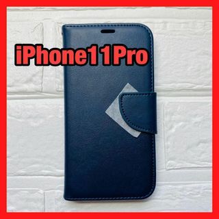 iPhone11Pro ケース　手帳型ケースカバー カード収納 マグネット開閉式(ノーカラージャケット)