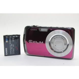 【返品保証】 カシオ Casio Exilim EX-Z1 ピンク 3x バッテリー付き コンパクトデジタルカメラ  s7406(コンパクトデジタルカメラ)