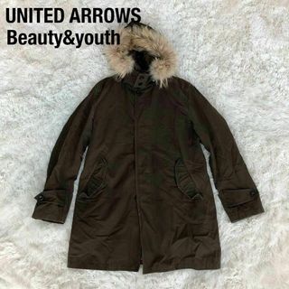 ビューティアンドユースユナイテッドアローズ(BEAUTY&YOUTH UNITED ARROWS)のユナイテッドアローズ　ビューティーアンドユース　モッズコートL　ファーライナー付(モッズコート)