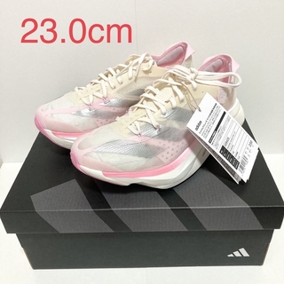アディダス(adidas)のアディゼロ アディオス プロ 3 W TOKYO PACK 桜 ピンク 23cm(陸上競技)