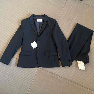 ザラキッズ(ZARA KIDS)の【新品】ZARA KIDS 140スーツ上下セット　ブレザー　フォーマル140(ドレス/フォーマル)