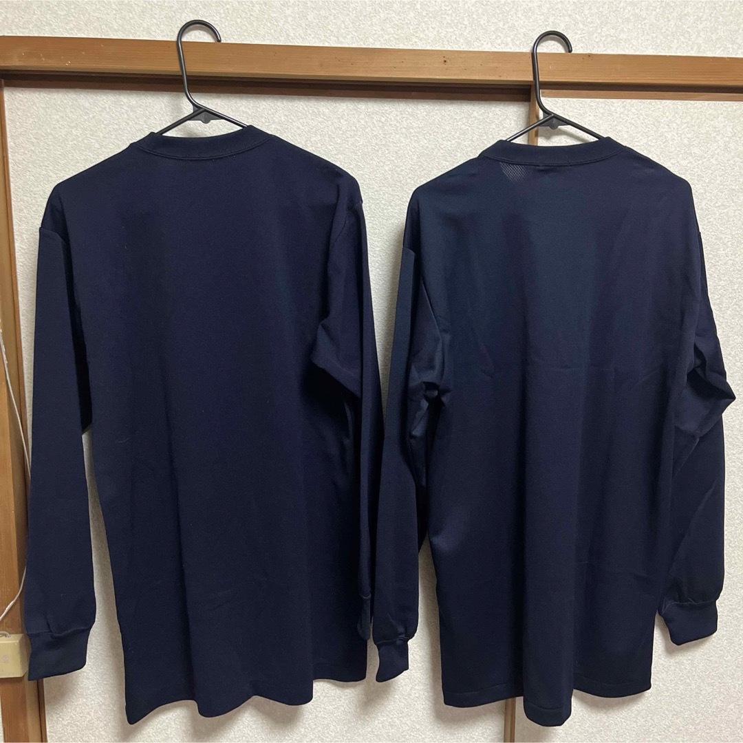 MIZUNO(ミズノ)のミズノ　長袖ジャージTシャツ　2個セット メンズのトップス(Tシャツ/カットソー(七分/長袖))の商品写真
