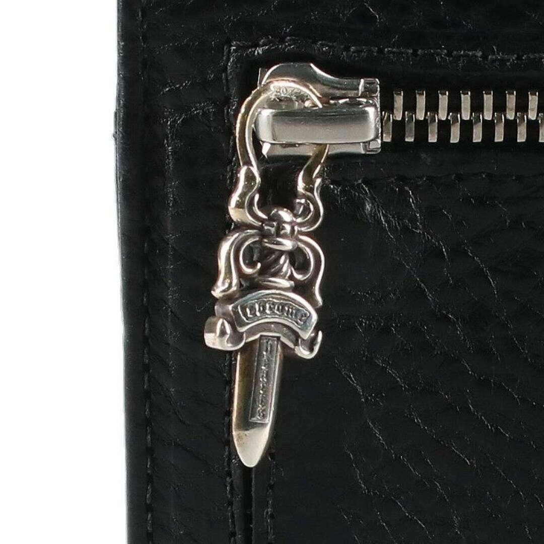 Chrome Hearts(クロムハーツ)のクロムハーツ  WAVE MINI/ウェーブミニ クロスボールボタンレザーウォレット財布 メンズ ハンドメイドのファッション小物(財布)の商品写真