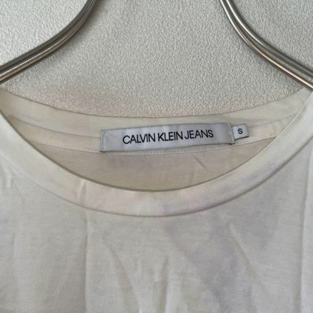 Calvin Klein(カルバンクライン)のCalvin Klein Jeans カルバンクライン Tシャツ ホワイト S メンズのトップス(Tシャツ/カットソー(半袖/袖なし))の商品写真