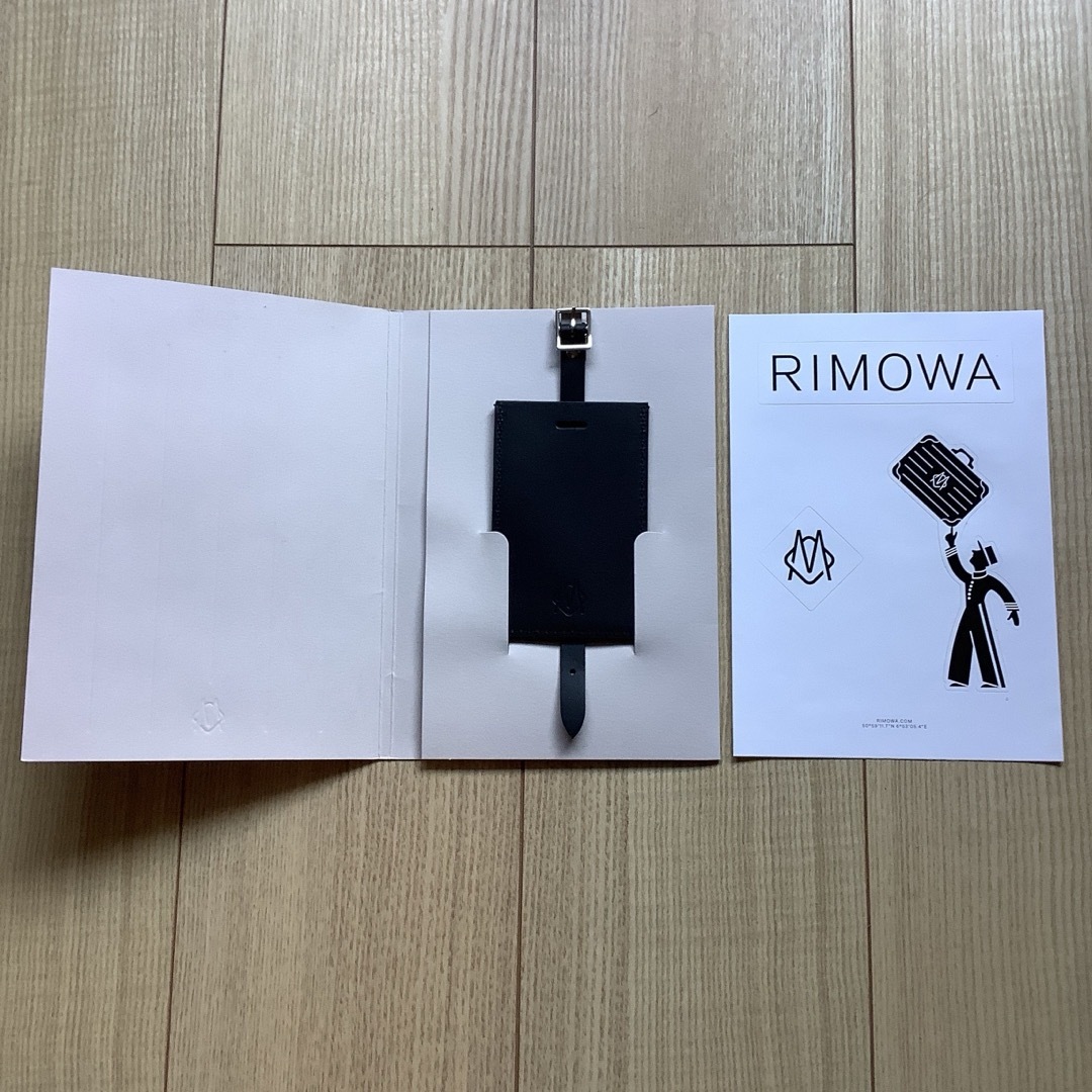 RIMOWA - 【新品未使用】RIMOWAスーツケース ラゲージタグとステッカー