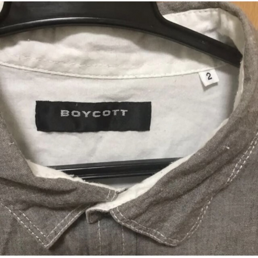 BOYCOTT(ボイコット)のboycott  長袖　シャツ メンズのトップス(シャツ)の商品写真