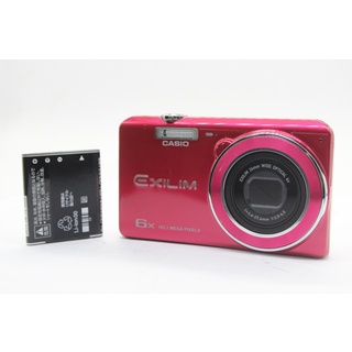 【美品 返品保証】 カシオ Casio Exilim EX-ZS26 ピンク 6x バッテリー付き コンパクトデジタルカメラ  s7419(コンパクトデジタルカメラ)