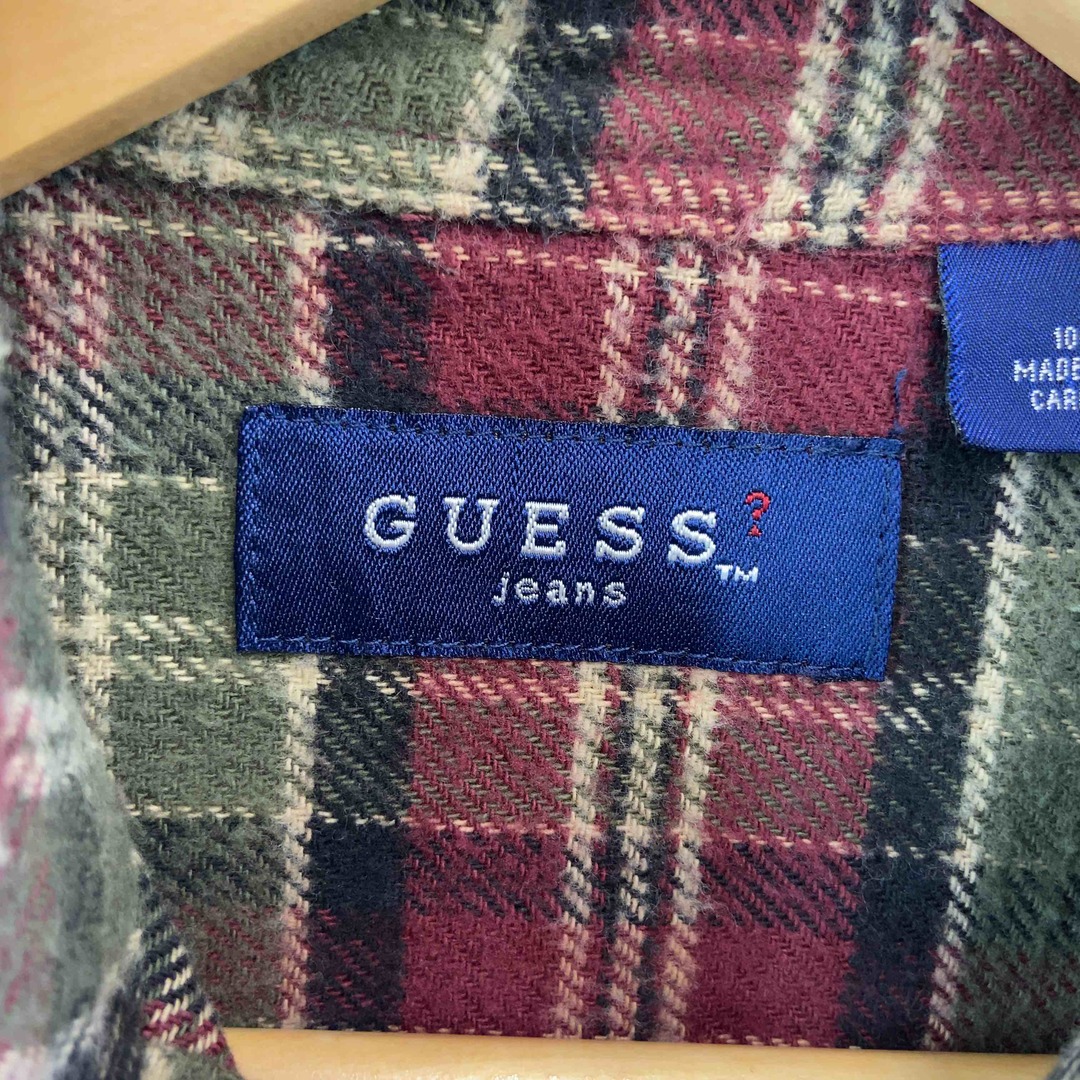 GUESS(ゲス)のGUESS ゲス メンズ  シャツ ネルシャツ　チェック　胸ポケット メンズのトップス(シャツ)の商品写真