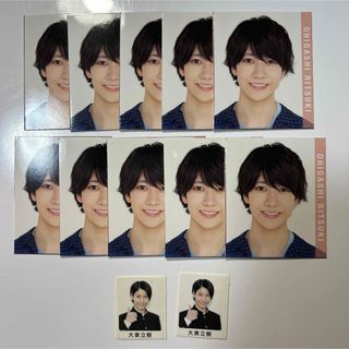 ジャニーズジュニア(ジャニーズJr.)の大東立樹　ジャニーズJr. tobe デタカ　厚紙　学ランシール(アイドルグッズ)