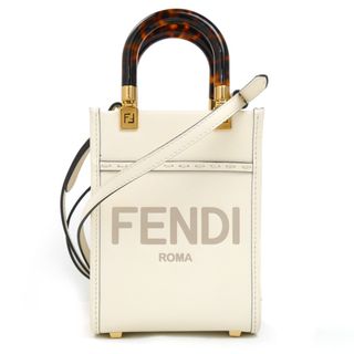 FENDI - フェンディ FENDI マンマバケット ブラウン キャンバス