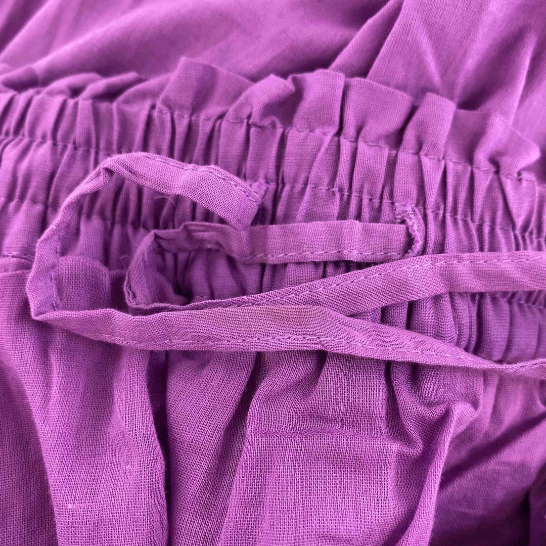 レディース  ロングスカート パープル レディースのスカート(ロングスカート)の商品写真
