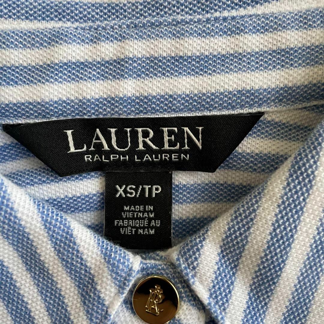 Ralph Lauren(ラルフローレン)の42 ラルフローレン Ralph Lauren ブラウス シャツ フリル レディースのトップス(シャツ/ブラウス(長袖/七分))の商品写真