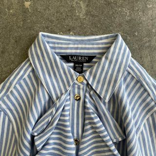 ラルフローレン(Ralph Lauren)の42 ラルフローレン Ralph Lauren ブラウス シャツ フリル(シャツ/ブラウス(長袖/七分))