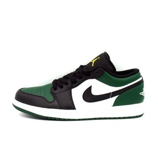 ナイキ(NIKE)のナイキ NIKE ■ 【 AIR JORDAN 1 LOW Green Toe 553558 371 】 エア ジョーダン 1 ロー グリーン トゥ スニーカー　f21195(スニーカー)