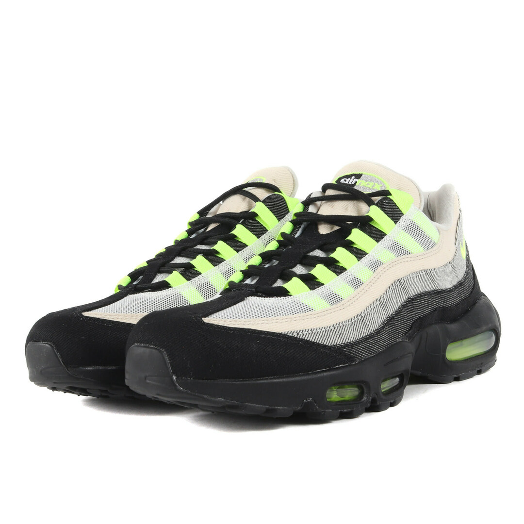 DENHAM(デンハム)の新品 DENHAM デンハム サイズ:28.5cm 20AW NIKE AIR MAX 95 DNHM (DD9519-001) ナイキ エアマックス95 ブラック ボルト US10.5 ローカット スニーカー コラボ シューズ 靴【メンズ】 メンズの靴/シューズ(スニーカー)の商品写真