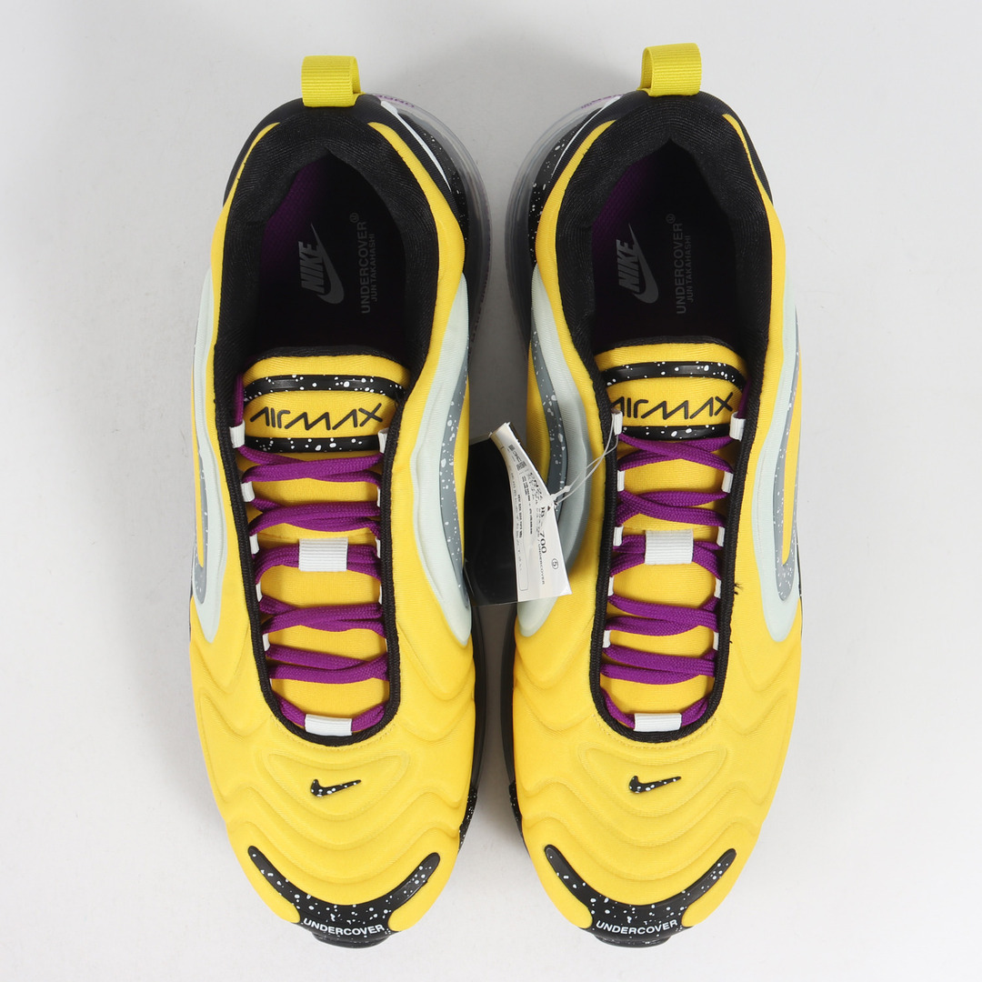 UNDERCOVER(アンダーカバー)の新品 UNDERCOVER アンダーカバー サイズ:28.5cm 19AW NIKE AIR MAX 720 (CN2408-700) ナイキ エアマックス720 ブライトシトロン US10.5 ローカット スニーカー コラボ シューズ 靴【メンズ】 メンズの靴/シューズ(スニーカー)の商品写真