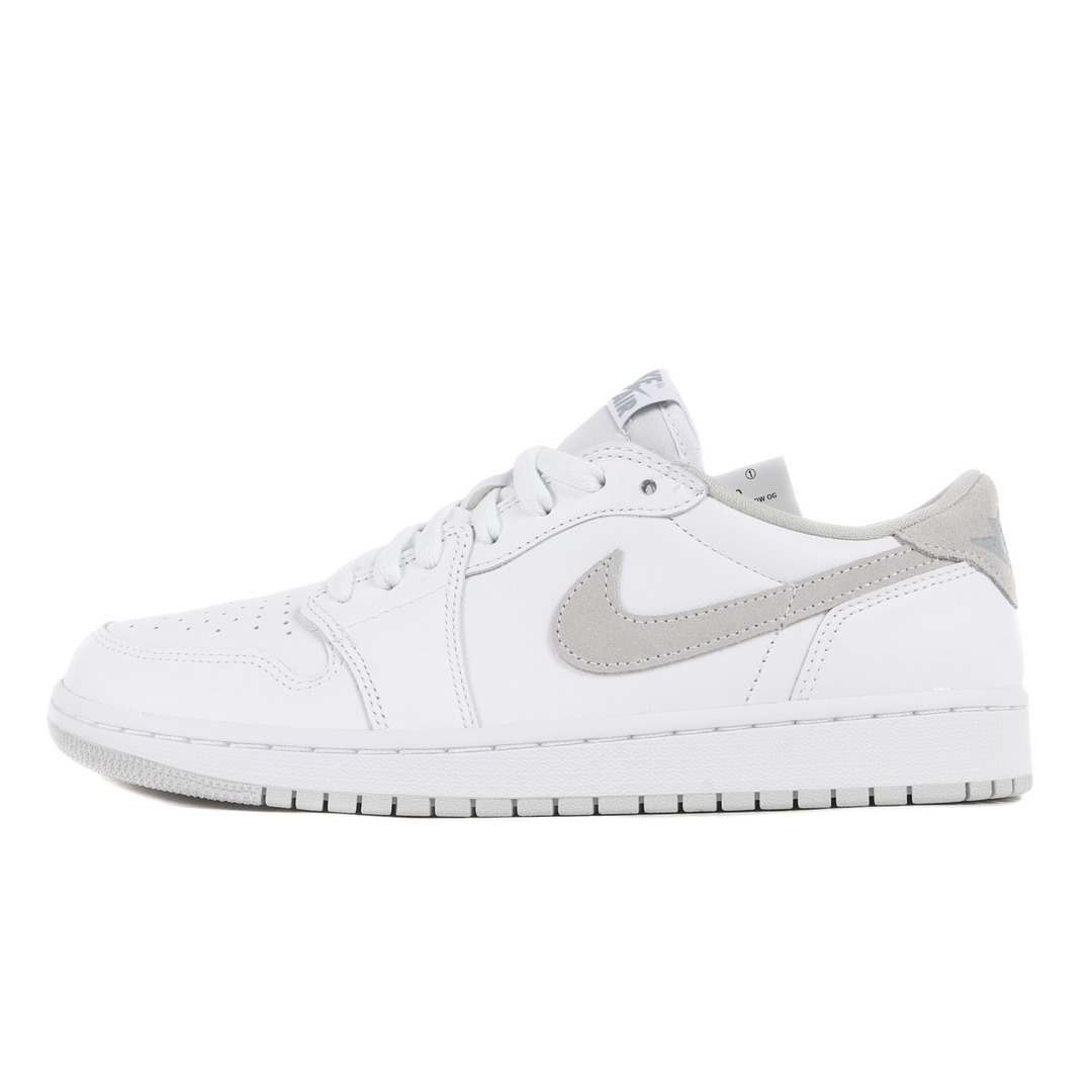 NIKE(ナイキ)の新品 NIKE ナイキ サイズ:28.0cm WMNS AIR JORDAN 1 RETRO LOW OG (CZ0775-100) ウィメンズ エアジョーダン1 レトロ ロー ホワイト パーティクルグレー WMNS US11 ローカット スニーカー シューズ 靴【メンズ】 メンズの靴/シューズ(スニーカー)の商品写真