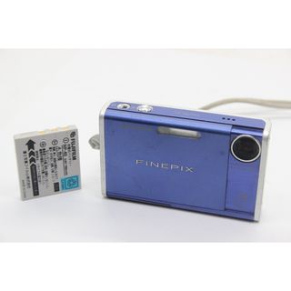 【返品保証】 フジフィルム Fujifilm Finepix Z1 ブルー 3x バッテリー付き コンパクトデジタルカメラ  s7432(コンパクトデジタルカメラ)