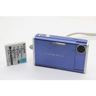 【返品保証】 フジフィルム Fujifilm Finepix Z1 ブルー 3x バッテリー付き コンパクトデジタルカメラ  s7432(コンパクトデジタルカメラ)